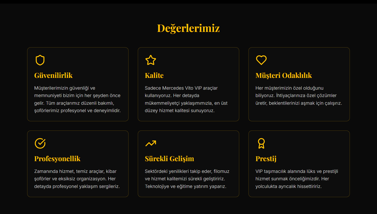 Mercedes Vito Havalimanı Transfer