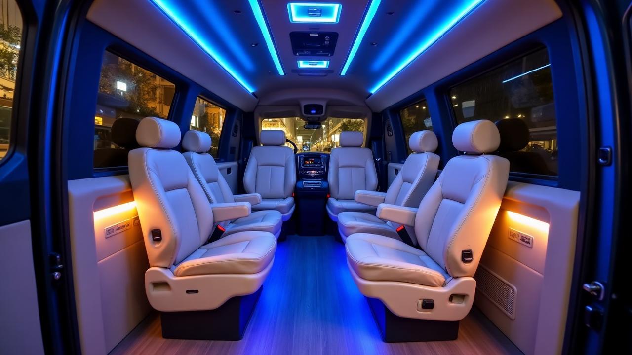 Mercedes Vito VIP İç Mekan LED Aydınlatma